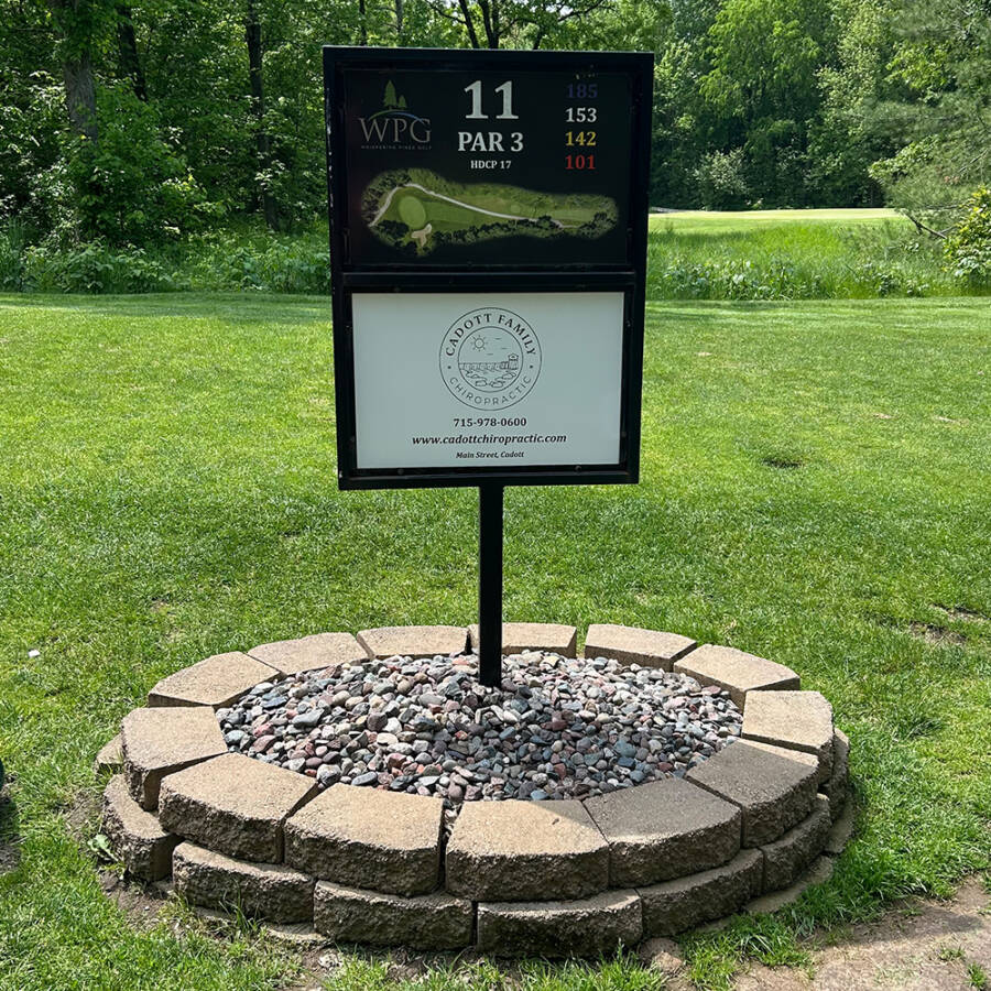 Hole 11 at Whispering Pines