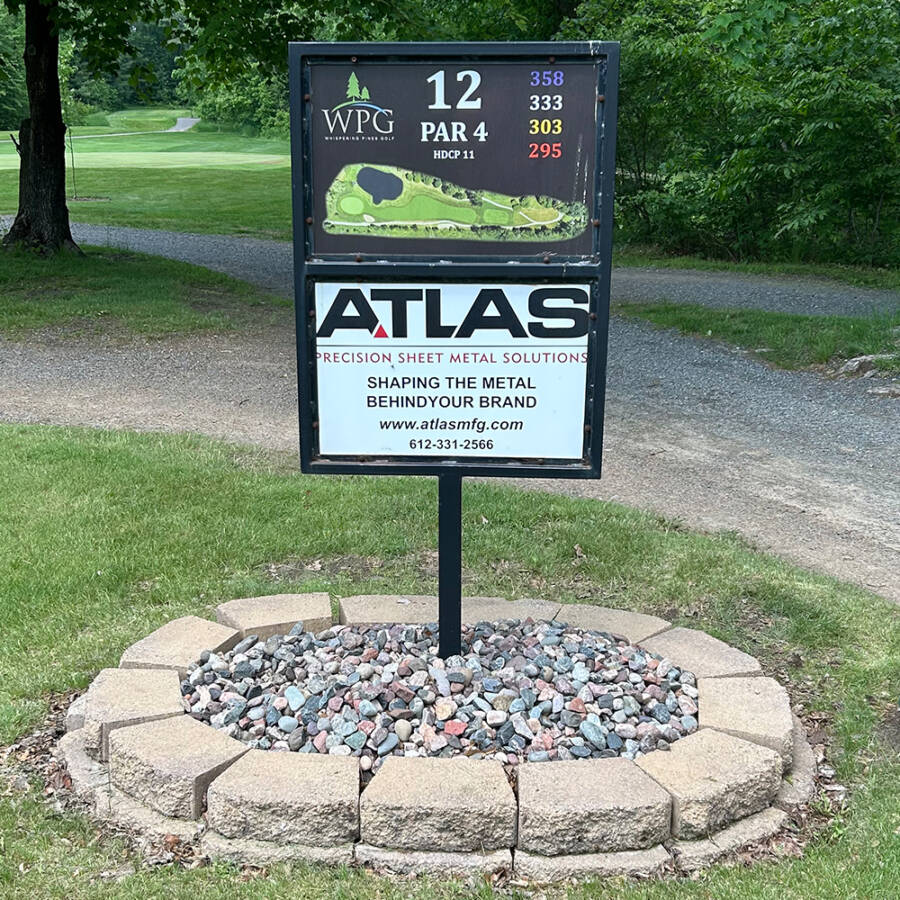 Hole 12 at Whispering Pines