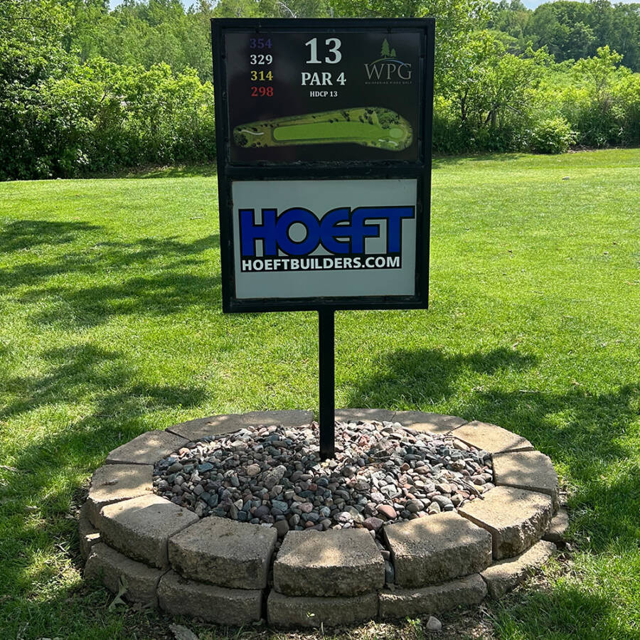 Hole 13 at Whispering Pines