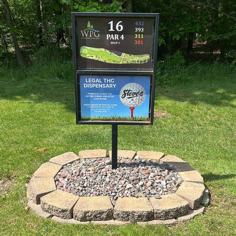 Hole 16 at Whispering Pines