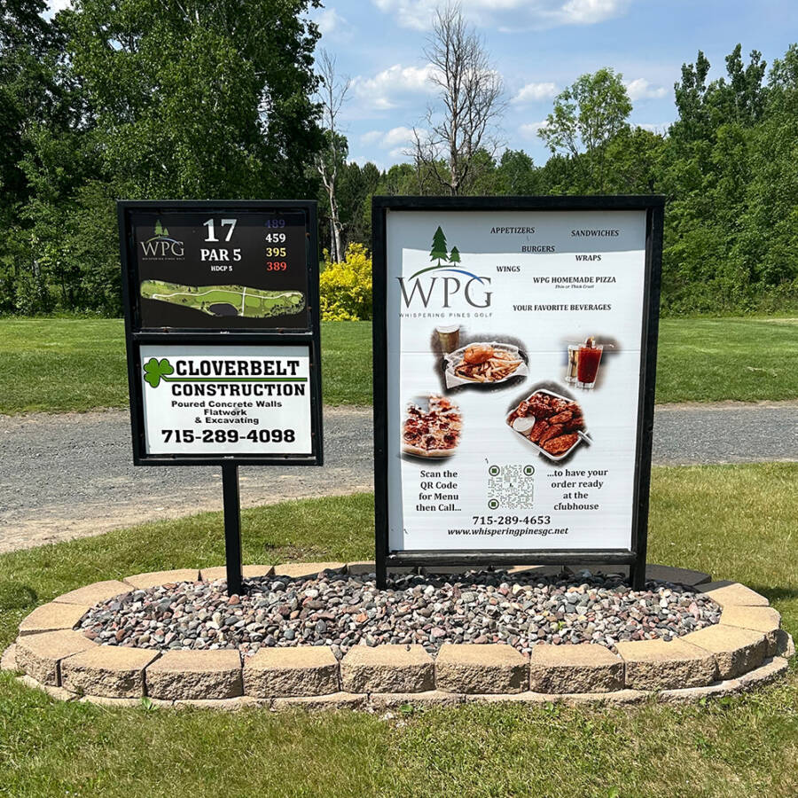 Hole 17 at Whispering Pines